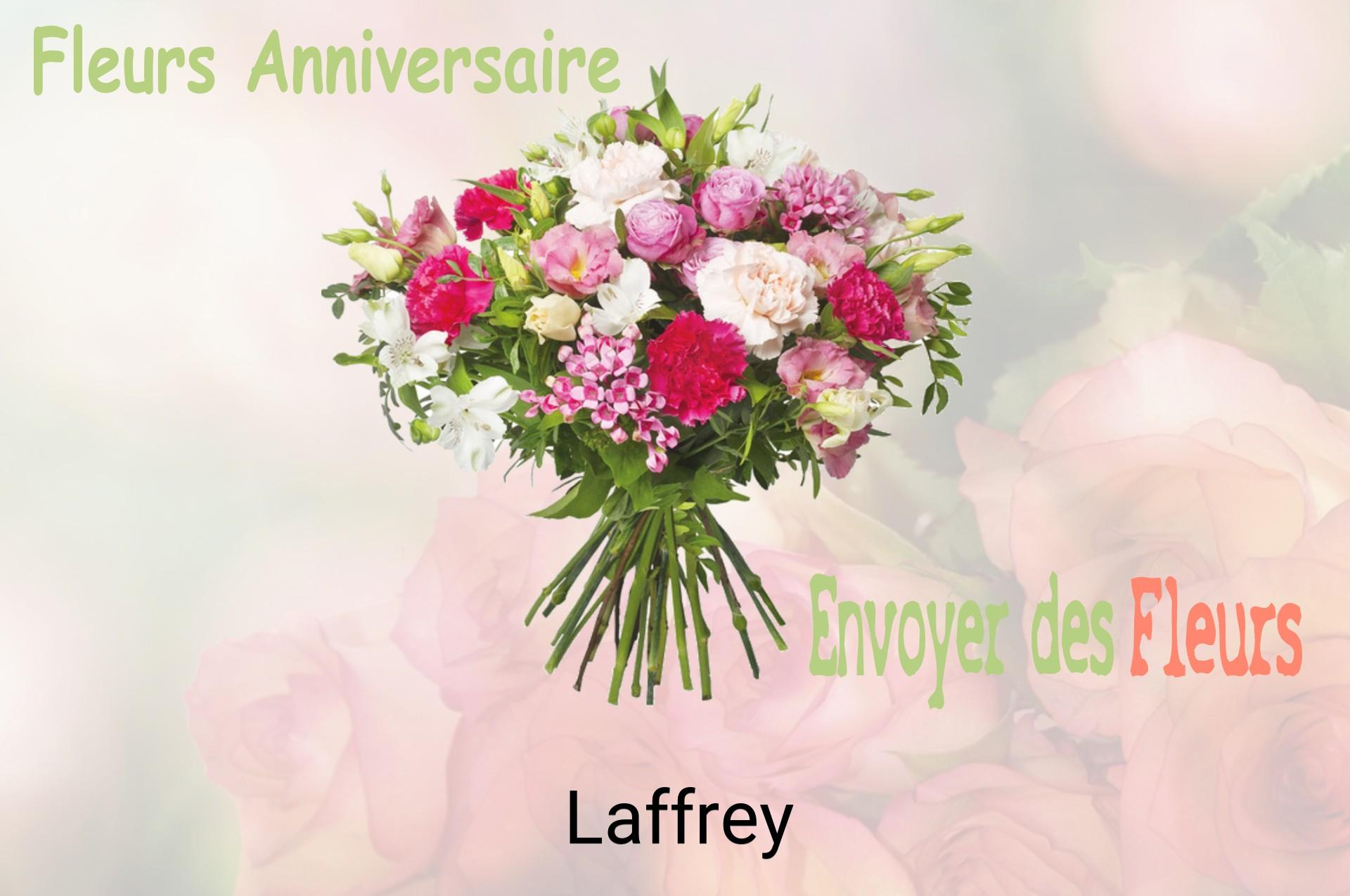 Bouquet de fleurs d’anniversaire livré à Laffrey
